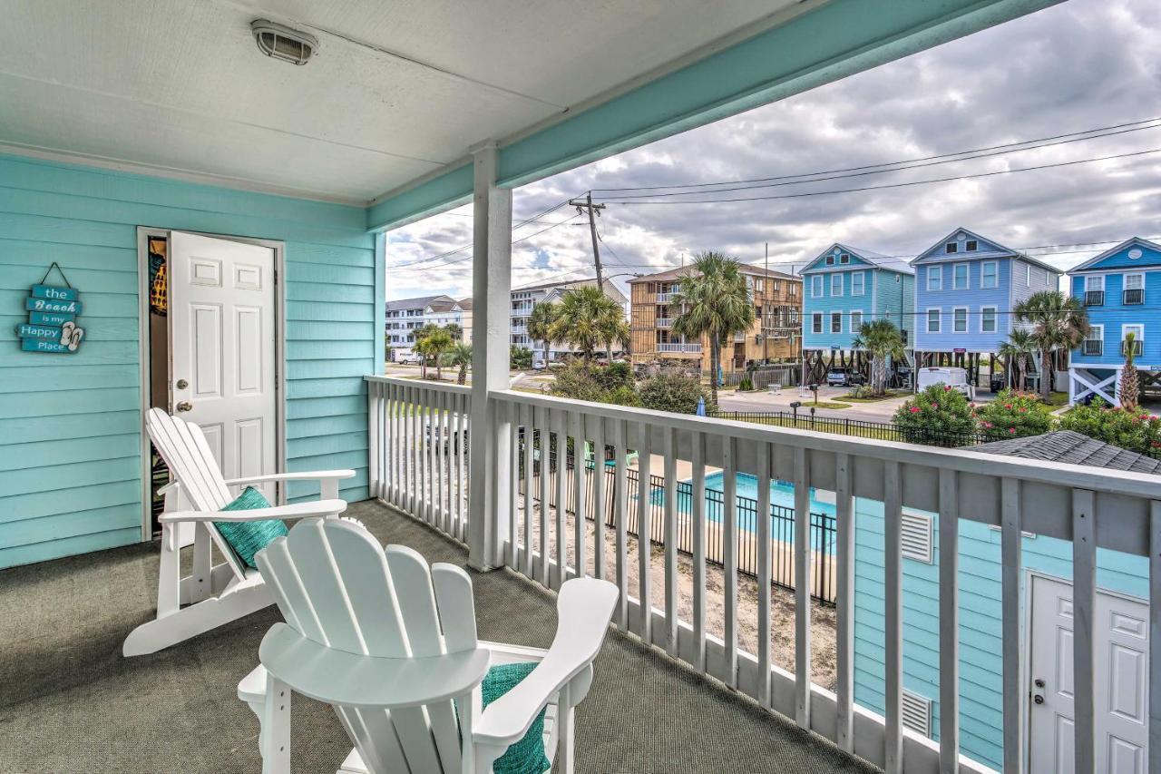 Surfside Beach Escape With Pool - Walk To Ocean! Myrtle Beach Luaran gambar