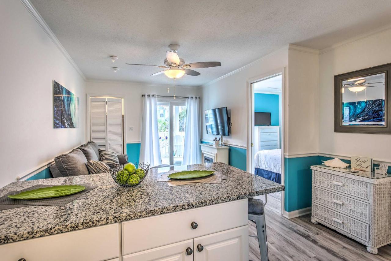 Surfside Beach Escape With Pool - Walk To Ocean! Myrtle Beach Luaran gambar