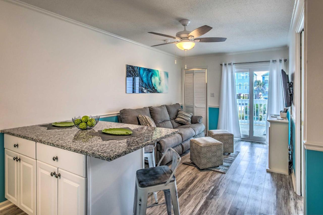 Surfside Beach Escape With Pool - Walk To Ocean! Myrtle Beach Luaran gambar